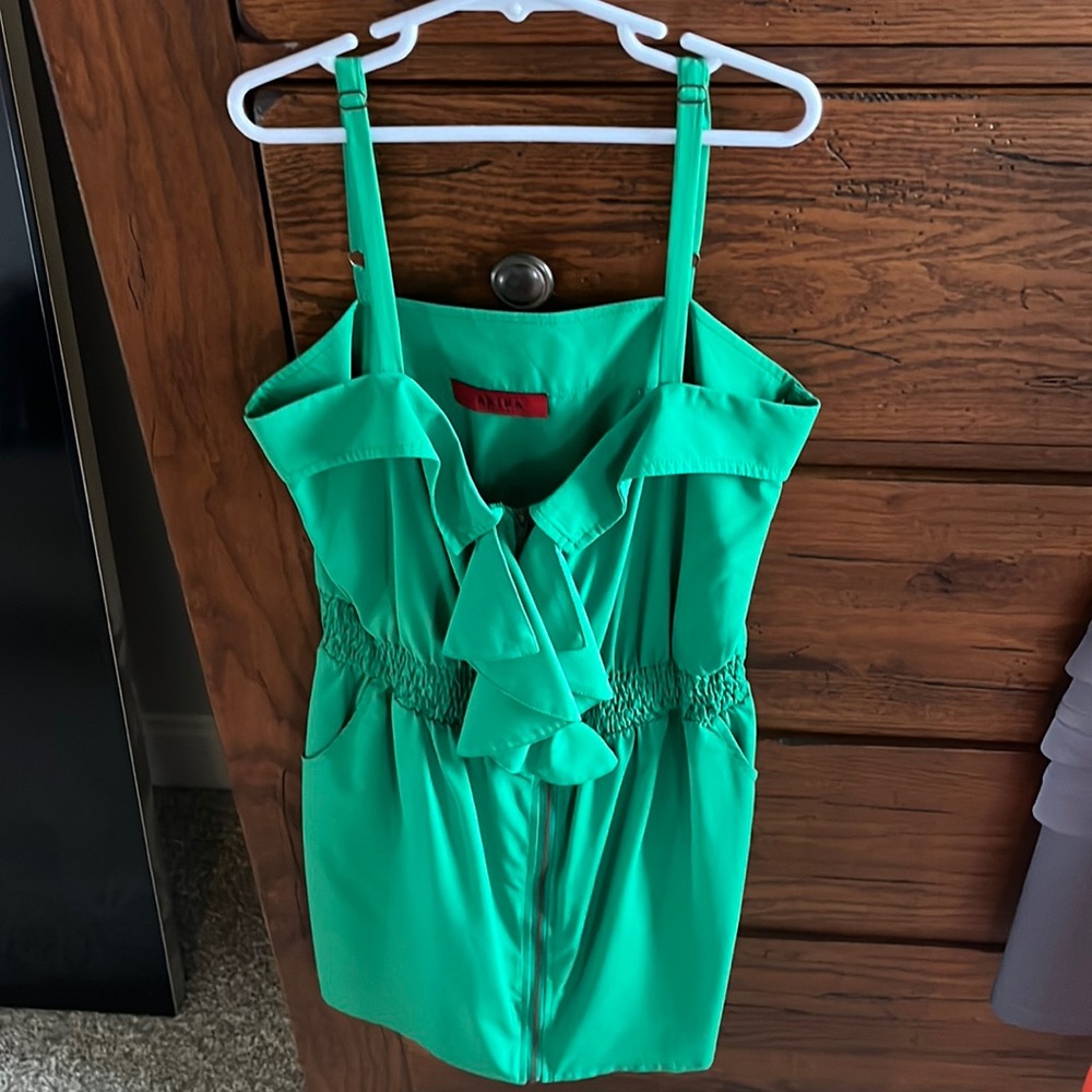 Green dress size small